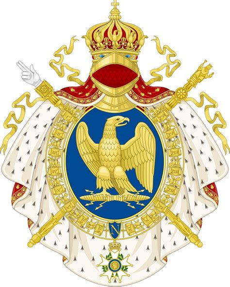 First French Empire | Coat of arms, First french empire, Napoleon