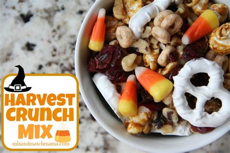 Harvest Crunch Mix Recipe | Mix and Match Mama