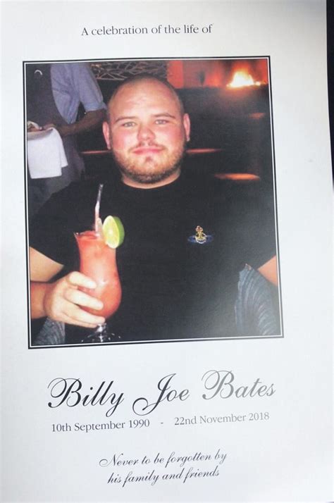 Murdered Billy Joe Bates was a 'bit of a Del Boy' as pals pay tribute ...