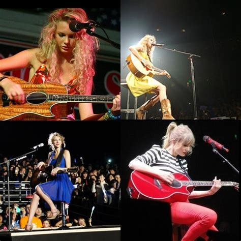 #TaylorSwift 's acoustic performances through the years. | Taylor alison swift, Taylor swift red ...