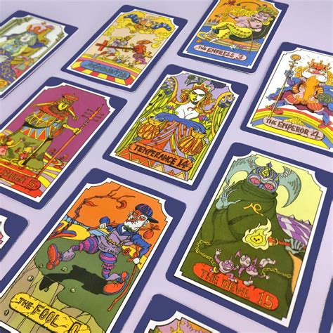 JOJO’s Bizarre Adventure Tarot Card Set (22 cards + 9 God Cards ...