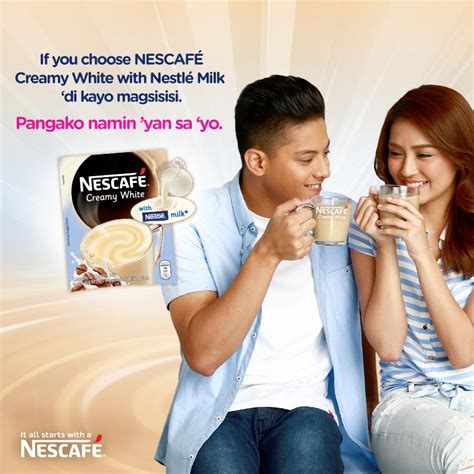 Advertising: Coffee? Choose Nescafe, Creamy White!