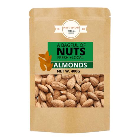 Almonds Raw - Navinos