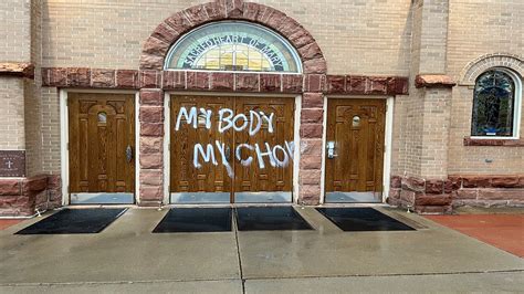 Boulder Catholic church vandalized with abortion rights graffiti | Fox News