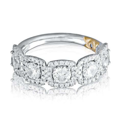 Round Halo Diamond Band – Gunderson's Jewelers