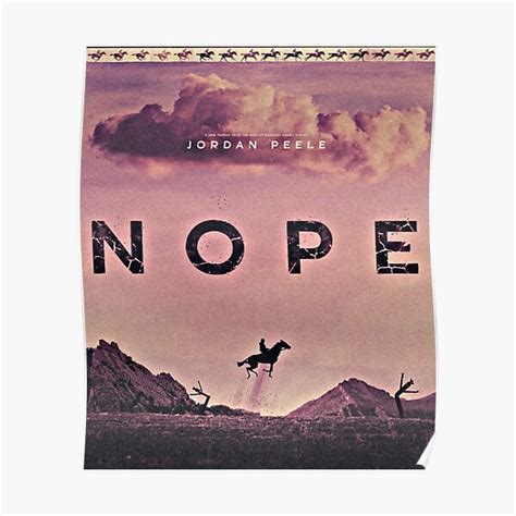 "Nope movie 2022" Poster for Sale by Fizashop | Redbubble