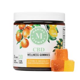 Martha Stewart CBD Wellness - Citrus Medley Gummies - 300mg