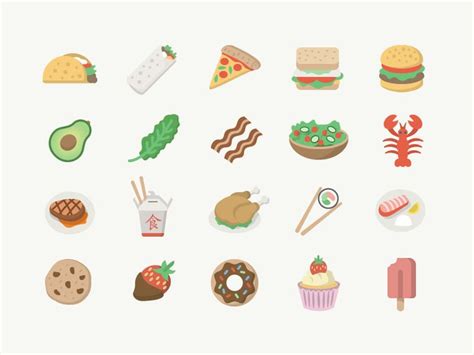 Food Emoji | Emoji, Badge icon, Emoji design