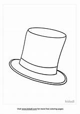 Snowman Hat Coloring Page sketch template