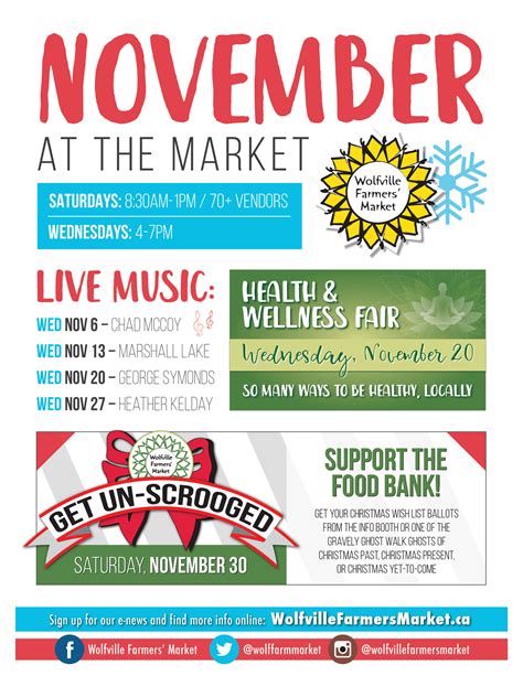 Farmers Market at Wolfville Farmers' Market, Wolfville (November 16 ...