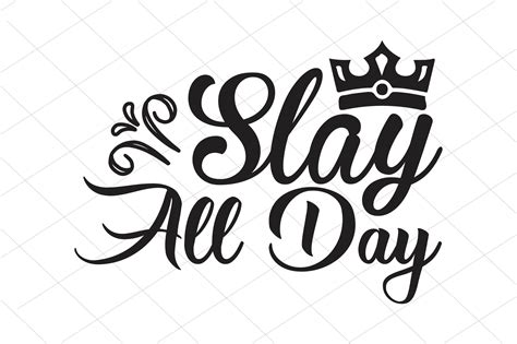 Slay All Day Graphic by MerciMockups · Creative Fabrica