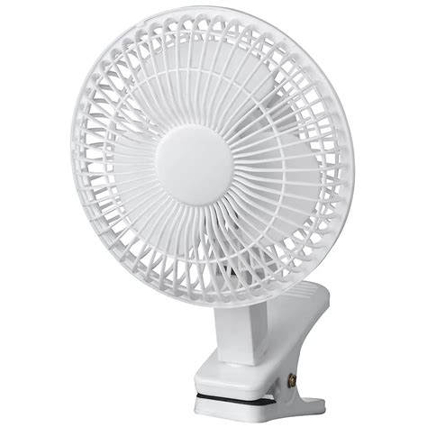 Royal Sovereign 6 Inch Clip on Fan - White | The Home Depot Canada