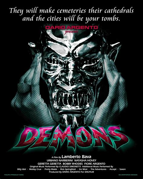 Demons (1985) | Horror movie posters, Horror posters, Classic horror