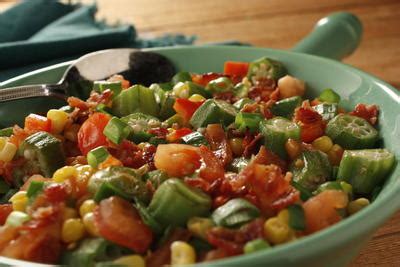 Okra and Corn Skillet | MrFood.com