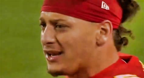 Cameras Caught Chiefs QB Patrick Mahomes Crying On Sidelines