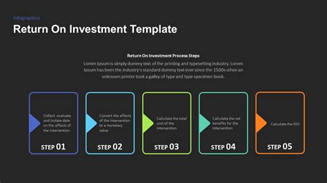 Free ROI Infographic PowerPoint Template and Google Slides