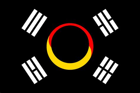 The best of /r/vexillology — Black Hole Korea Flag from /r/vexillology ...