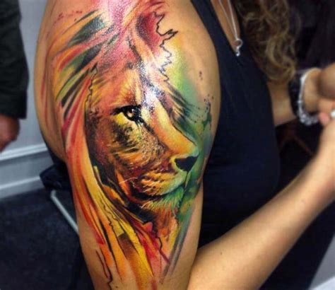 Reggae Lion tattoo by Adam Kremer | Post 13880