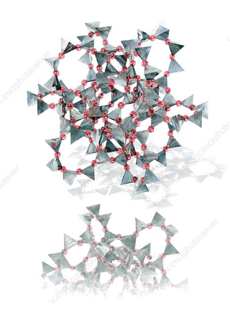 Zeolite A crystal structure - Stock Image - A710/0092 - Science Photo ...