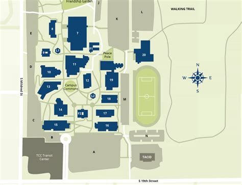 Tcc South Campus Map - Wynne Karlotte