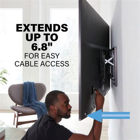 Sanus Advanced Tilt 4D Premium TV Wall Mount for 42" ~ 90" TVs - VLT7