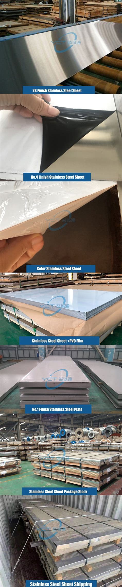 China ASTM A240 304 316 321 310S 309S 430 Steel Sheet 1- 6mm Stainless Steel Plate / Ss Steel ...