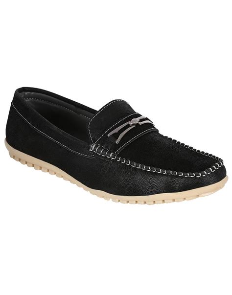 Buy Black Casual Loafers Shoes Online