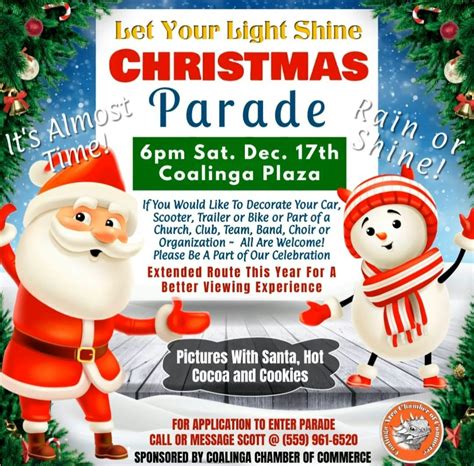 Christmas Parade 2022 Was a SUCCESS! - Coalinga Chamber of Commerce