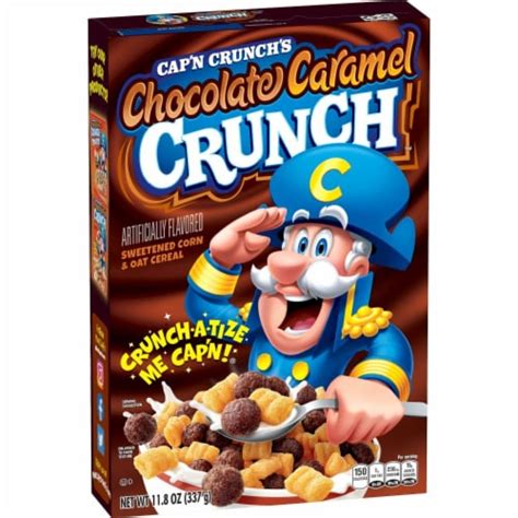 Cap'n Crunch's® Chocolate Caramel Crunch Cereal, 11.8 oz - Kroger