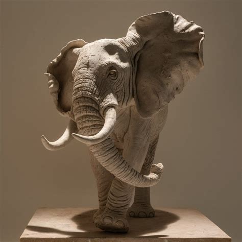 Bronze Elephant Sculpture SOLD OUT - Nick Mackman Animal Sculpture