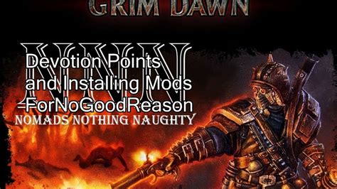 Installing Mods Grim Dawn: Devotion Points - YouTube