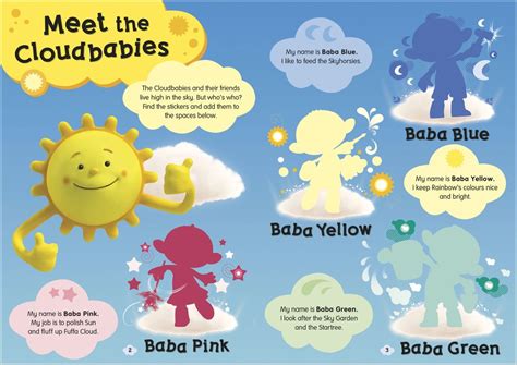 Cloudbabies: Look After the Sky! Sticker Activity Book - Scholastic Kids' Club