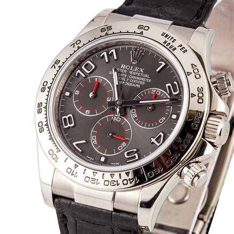 Rolex Daytona 116519 Leather - Save up to 50% at Bob's Watches