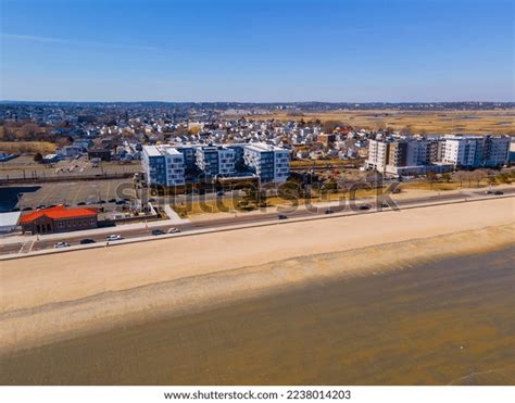 Revere Beach Aerial View Historic Coastal Stock Photo 2238014203 ...