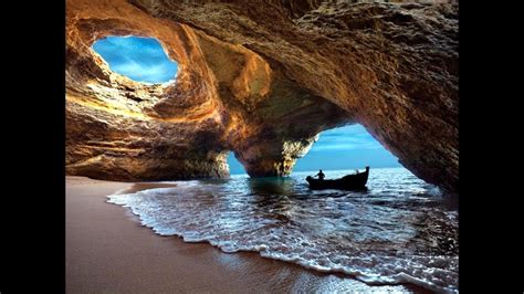 Beautiful Sea Cave in the world, Benagil Beach Sea Cave, Algarve, Portugal - YouTube