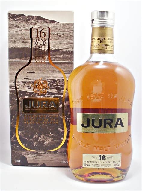 Whisky merchants: Jura Single Malt Whisky 16 year old 40% 70cl