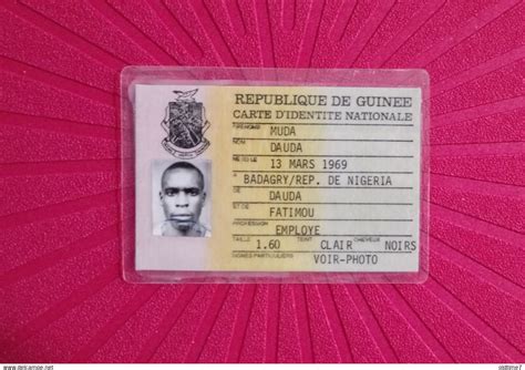 Guinea Id Card - Scannable Id Card Maker- Id Card News Online