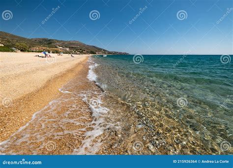 Skala Beach of Kefalonia, Greece Editorial Stock Image - Image of skala, redsand: 215926364