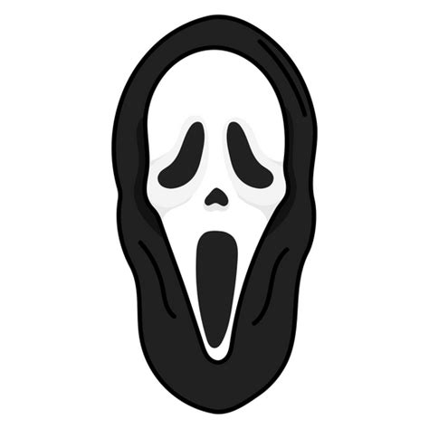 Scream Ghostface Sticker - Sticker Mania