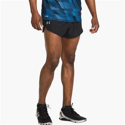 Under Armour HeatGear Flyweight Run Split Running Shorts | SportsShoes.com