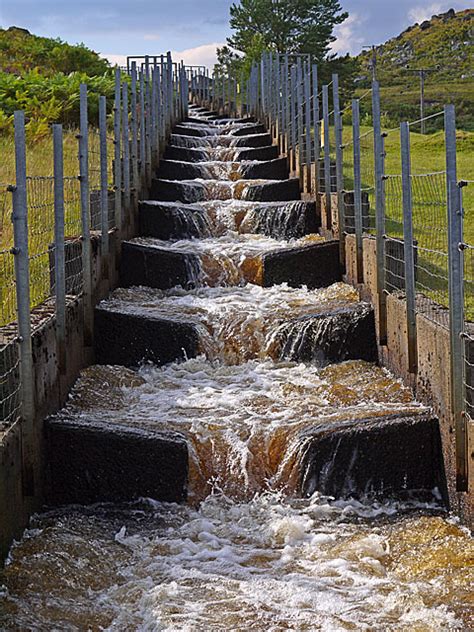 Salmon Ladder at the Gaur Dam © Dr Richard Murray cc-by-sa/2.0 :: Geograph Britain and Ireland