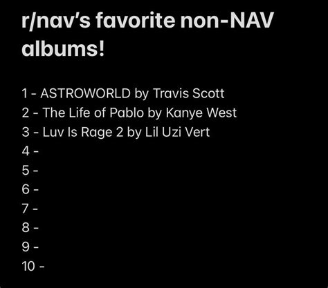 Luv Is Rage 2 by Lil Uzi Vert has won the first favorite non-NAV album ...