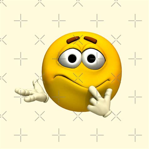 "Confused Emoticon " by Vac1 | Redbubble