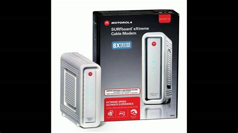 ARRIS Motorola SurfBoard SB6141 DOCSIS 3 0 Cable Modem Retail Packaging ...