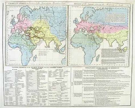 Vintage Antique Ancient World Maps - Art Source International