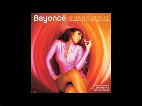 Beyoncé - Check On It - YouTube