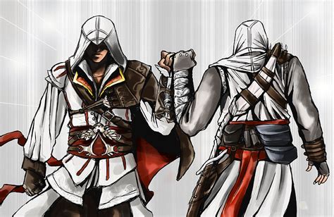 Ezio and Altair - Ezio and Altaïr Fan Art (19143084) - Fanpop