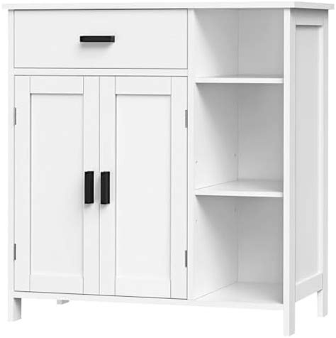 Amazon.com: Farmhouse Coffee Bar Cabinet, 31 Inch Kitchen Buffet Storage Cabinet with Drawer ...