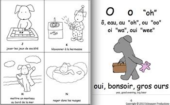 Pepper's French Alphabet (and vowels and vowel sounds) by Schnauzer Productions