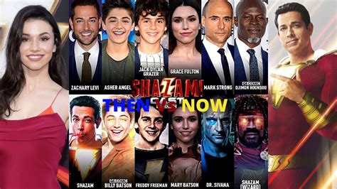 Shazam 🎭 Cast Then and Now | Then Vs Now | Shazam Cast Real Name and Age - YouTube